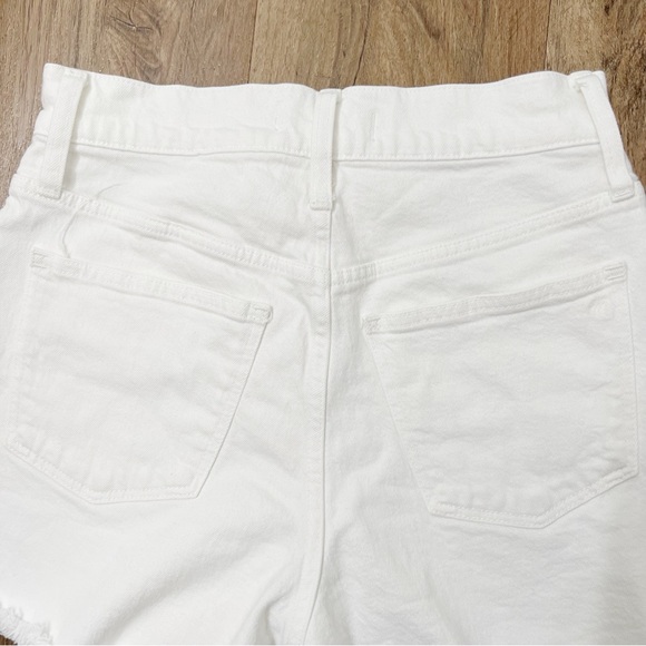 Madewell High-Rise Denim Shorts in Tile White - Picture 8 of 11